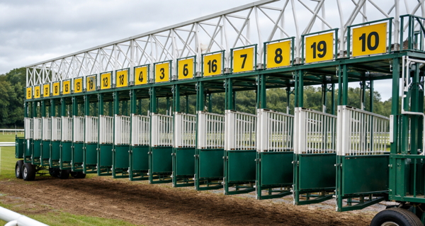 horse racing starting stalls